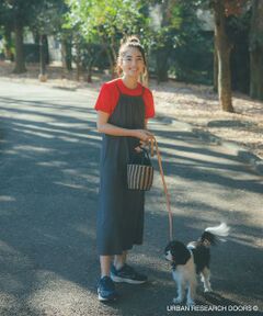 URBAN RESEARCH DOORS / アーバンリサーチ ドアーズ ワンピース | 『仁村紗和さん着用』『UR TECH』サマシェアバックドロストキャミワンピース