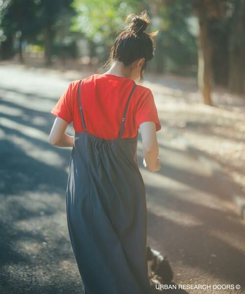 URBAN RESEARCH DOORS / アーバンリサーチ ドアーズ ワンピース | 『仁村紗和さん着用』『UR TECH』サマシェアバックドロストキャミワンピース | 詳細16