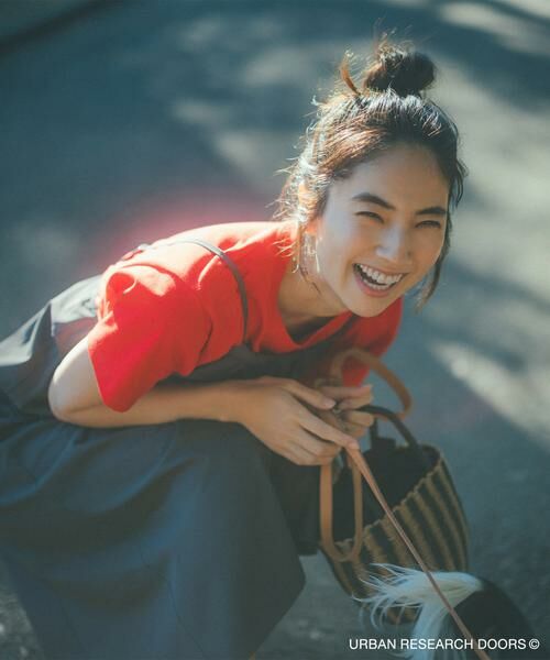 URBAN RESEARCH DOORS / アーバンリサーチ ドアーズ ワンピース | 『仁村紗和さん着用』『UR TECH』サマシェアバックドロストキャミワンピース | 詳細18