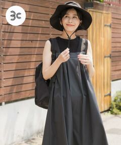 URBAN RESEARCH DOORS / アーバンリサーチ ドアーズ ワンピース | 『WEB/一部店舗限定カラー』『UR TECH POLIsh POLI』ワークジャンスカ