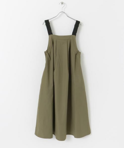 URBAN RESEARCH DOORS / アーバンリサーチ ドアーズ ワンピース | 『WEB/一部店舗限定カラー』『UR TECH POLIsh POLI』ワークジャンスカ | 詳細10