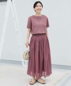 URBAN RESEARCH DOORS / アーバンリサーチ ドアーズ ワンピース | 『UR TECH』ボイルカットドッキングワンピース