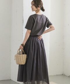 URBAN RESEARCH DOORS / アーバンリサーチ ドアーズ ワンピース | 『UR TECH』ボイルカットドッキングワンピース