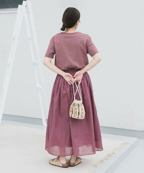 URBAN RESEARCH DOORS / アーバンリサーチ ドアーズ ワンピース | 『UR TECH』ボイルカットドッキングワンピース | 詳細13