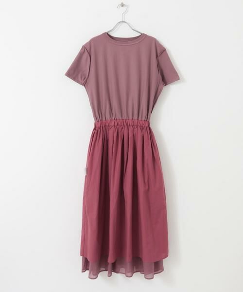 URBAN RESEARCH DOORS / アーバンリサーチ ドアーズ ワンピース | 『UR TECH』ボイルカットドッキングワンピース | 詳細18