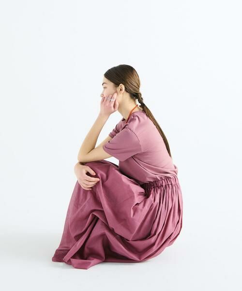 URBAN RESEARCH DOORS / アーバンリサーチ ドアーズ ワンピース | 『UR TECH』ボイルカットドッキングワンピース | 詳細7