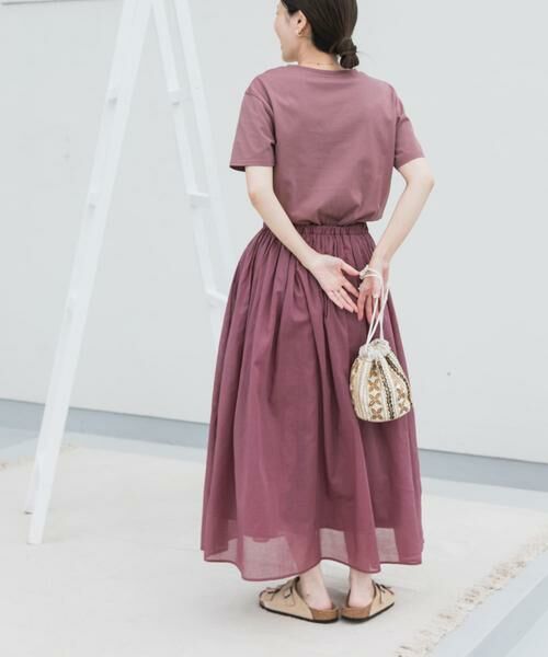 URBAN RESEARCH DOORS / アーバンリサーチ ドアーズ ワンピース | 『UR TECH』ボイルカットドッキングワンピース | 詳細9