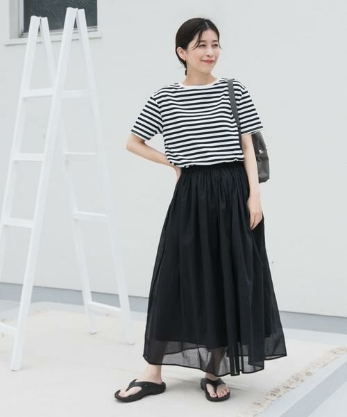 URBAN RESEARCH DOORS / アーバンリサーチ ドアーズ ワンピース | 『UR TECH』ボイルカットドッキングワンピース | 詳細25