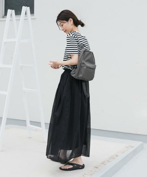 URBAN RESEARCH DOORS / アーバンリサーチ ドアーズ ワンピース | 『UR TECH』ボイルカットドッキングワンピース | 詳細28