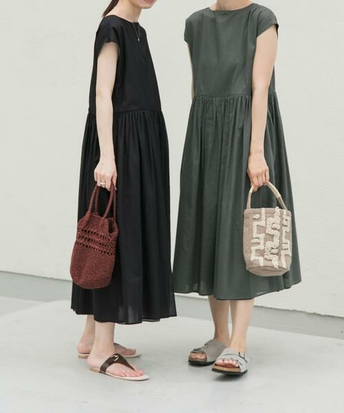 URBAN RESEARCH DOORS / アーバンリサーチ ドアーズ ワンピース | 『UR TECH』ボイルリバーシブルワンピース | 詳細2