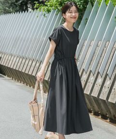 URBAN RESEARCH DOORS / アーバンリサーチ ドアーズ ワンピース | 『UR TECH』サマシェアウエストドロストワンピース