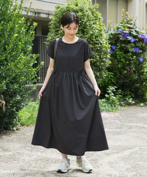 URBAN RESEARCH DOORS / アーバンリサーチ ドアーズ ワンピース | 『UR TECH』サマシェアウエストドロストワンピース | 詳細6