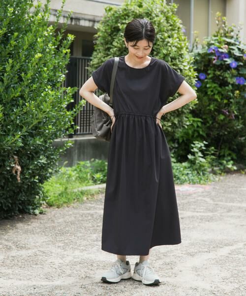 URBAN RESEARCH DOORS / アーバンリサーチ ドアーズ ワンピース | 『UR TECH』サマシェアウエストドロストワンピース | 詳細7