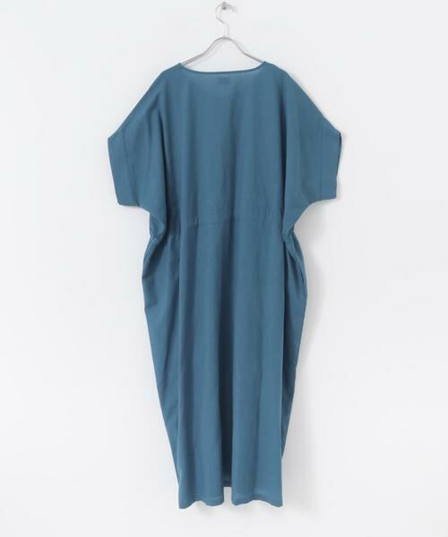 URBAN RESEARCH DOORS / アーバンリサーチ ドアーズ ワンピース | 『WEB/一部店舗限定サイズ』『UR TECH 高機能リネン』ウエストギャザーワンピース | 詳細29
