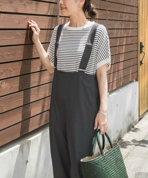 URBAN RESEARCH DOORS/アーバンリサーチ ドアーズ 『UR TECH』サマシェアサスペンダーパンツ グレー S URBAN RESEARCH DOORS/アーバンリサーチ ドアーズ 『UR TECH』サマシェアサスペンダーパンツ グレー S