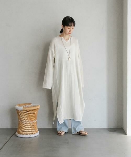 URBAN RESEARCH DOORS / アーバンリサーチ ドアーズ ワンピース | メッシュワンピース | 詳細12