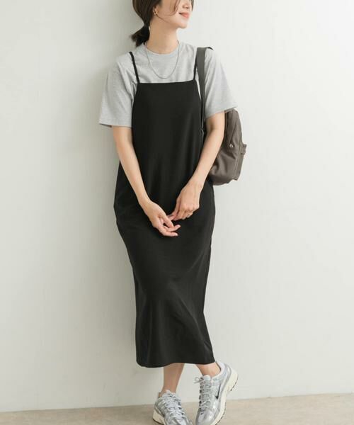 URBAN RESEARCH DOORS / アーバンリサーチ ドアーズ ワンピース | ストレートキャミワンピース | 詳細14