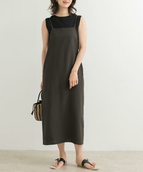URBAN RESEARCH DOORS / アーバンリサーチ ドアーズ ワンピース | ストレートキャミワンピース | 詳細23
