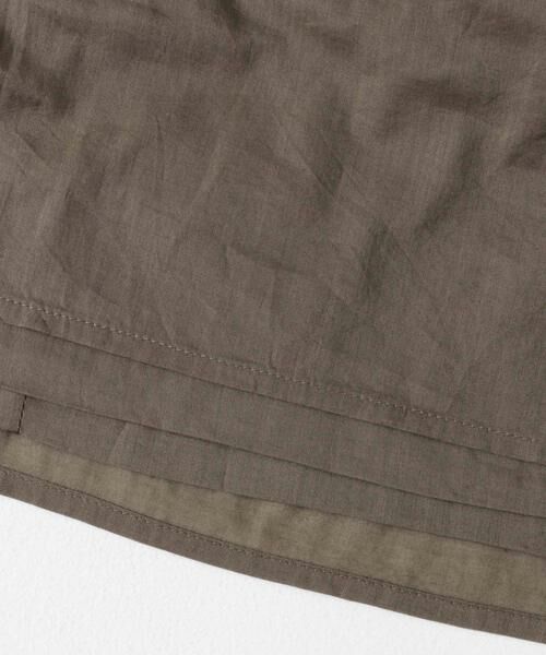 URBAN RESEARCH DOORS / アーバンリサーチ ドアーズ ワンピース | コットンボイルロールアップハーフスリーブワンピース | 詳細24