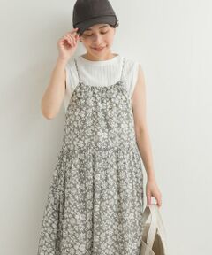 URBAN RESEARCH DOORS / アーバンリサーチ ドアーズ ワンピース | コットンフラワーキャミワンピース