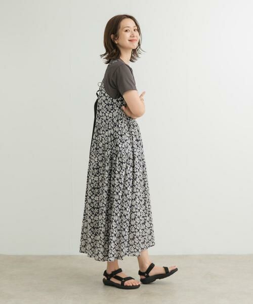 URBAN RESEARCH DOORS / アーバンリサーチ ドアーズ ワンピース | コットンフラワーキャミワンピース | 詳細10