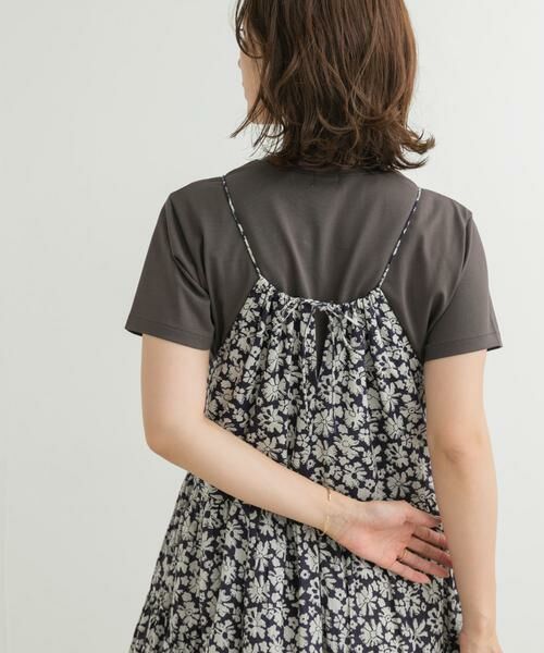 URBAN RESEARCH DOORS / アーバンリサーチ ドアーズ ワンピース | コットンフラワーキャミワンピース | 詳細8