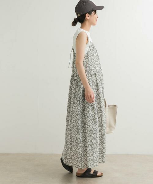 URBAN RESEARCH DOORS / アーバンリサーチ ドアーズ ワンピース | コットンフラワーキャミワンピース | 詳細21