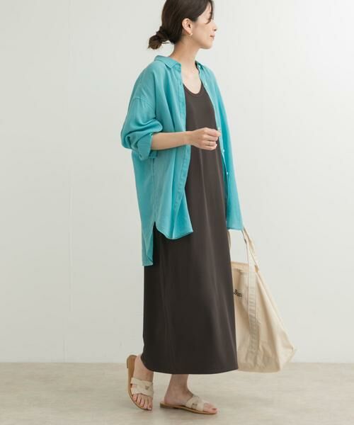 URBAN RESEARCH DOORS / アーバンリサーチ ドアーズ ワンピース | 『UVカット/吸水速乾/接触冷感』2WAYタンクトップワンピース | 詳細14