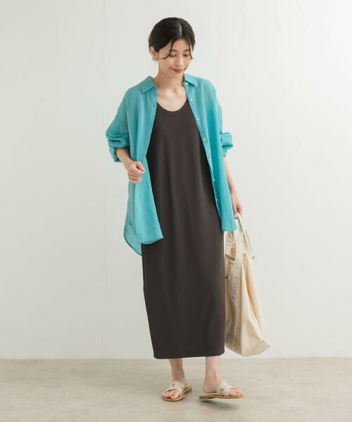 URBAN RESEARCH DOORS / アーバンリサーチ ドアーズ ワンピース | 『UVカット/吸水速乾/接触冷感』2WAYタンクトップワンピース | 詳細15