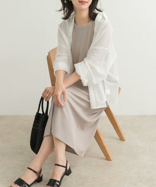 URBAN RESEARCH DOORS / アーバンリサーチ ドアーズ ワンピース | 『UVカット/吸水速乾/接触冷感』2WAYタンクトップワンピース | 詳細19