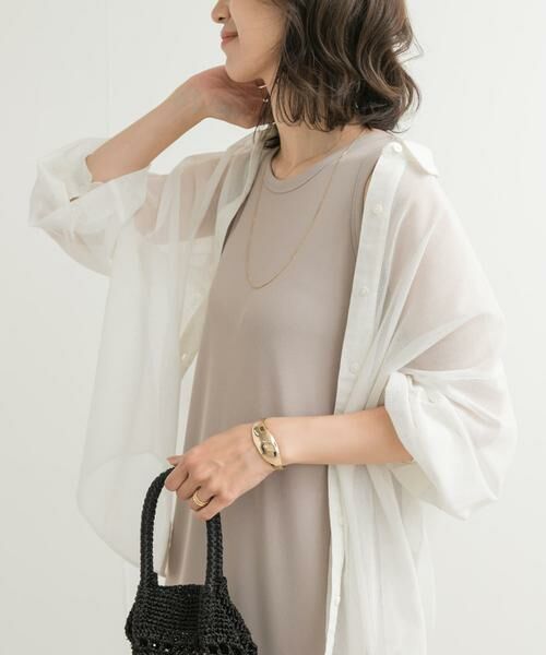 URBAN RESEARCH DOORS / アーバンリサーチ ドアーズ ワンピース | 『UVカット/吸水速乾/接触冷感』2WAYタンクトップワンピース | 詳細20