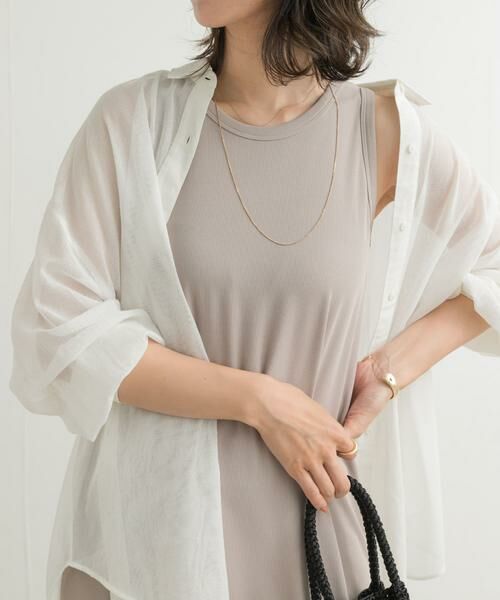 URBAN RESEARCH DOORS / アーバンリサーチ ドアーズ ワンピース | 『UVカット/吸水速乾/接触冷感』2WAYタンクトップワンピース | 詳細21