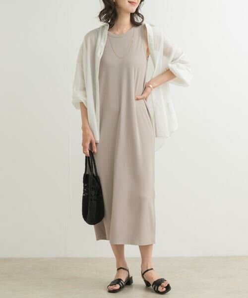 URBAN RESEARCH DOORS / アーバンリサーチ ドアーズ ワンピース | 『UVカット/吸水速乾/接触冷感』2WAYタンクトップワンピース | 詳細22