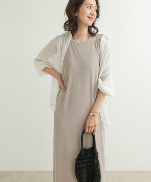 URBAN RESEARCH DOORS / アーバンリサーチ ドアーズ ワンピース | 『UVカット/吸水速乾/接触冷感』2WAYタンクトップワンピース | 詳細24