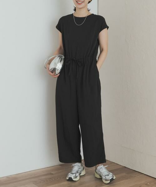 URBAN RESEARCH DOORS / アーバンリサーチ ドアーズ サロペット・オールインワン | 『UVカット/接触冷感/吸水速乾』ドロストオールインワン | 詳細3