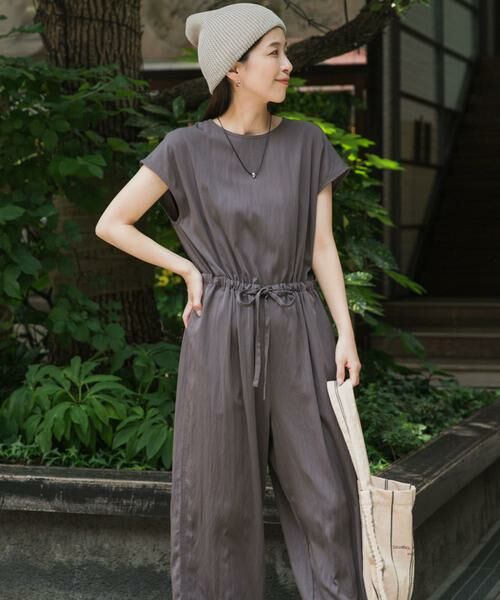 URBAN RESEARCH DOORS / アーバンリサーチ ドアーズ サロペット・オールインワン | 『UVカット/接触冷感/吸水速乾』ドロストオールインワン | 詳細14