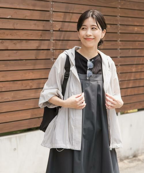 URBAN RESEARCH DOORS / アーバンリサーチ ドアーズ その他アウター | 『UR TECH』ポケッタブル撥水フレアパーカー | 詳細3