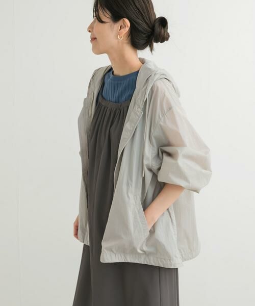 URBAN RESEARCH DOORS / アーバンリサーチ ドアーズ その他アウター | 『UR TECH』ポケッタブル撥水フレアパーカー | 詳細6