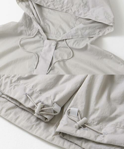 URBAN RESEARCH DOORS / アーバンリサーチ ドアーズ その他アウター | 『UR TECH』ポケッタブル撥水フレアパーカー | 詳細9