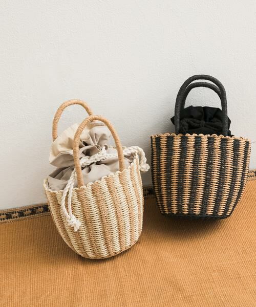 URBAN RESEARCH DOORS / アーバンリサーチ ドアーズ ハンドバッグ | 巾着カゴバッグ | 詳細2