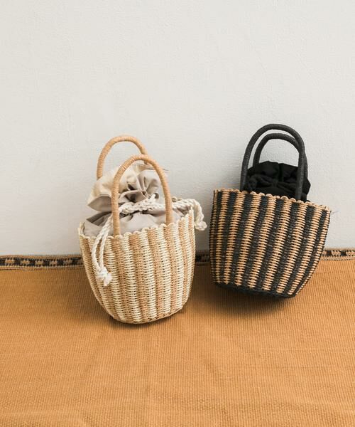 URBAN RESEARCH DOORS / アーバンリサーチ ドアーズ ハンドバッグ | 巾着カゴバッグ | 詳細3