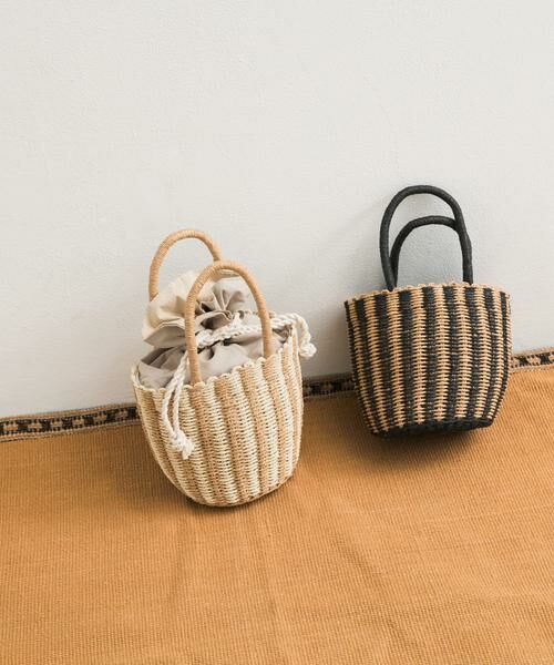 URBAN RESEARCH DOORS / アーバンリサーチ ドアーズ ハンドバッグ | 巾着カゴバッグ | 詳細4