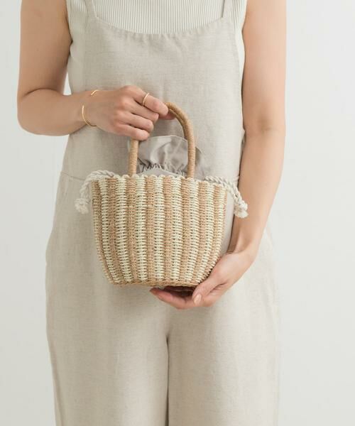 URBAN RESEARCH DOORS / アーバンリサーチ ドアーズ ハンドバッグ | 巾着カゴバッグ | 詳細10