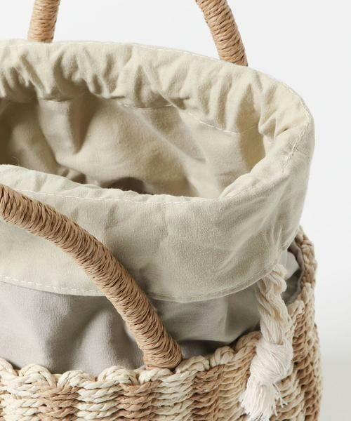 URBAN RESEARCH DOORS / アーバンリサーチ ドアーズ ハンドバッグ | 巾着カゴバッグ | 詳細12