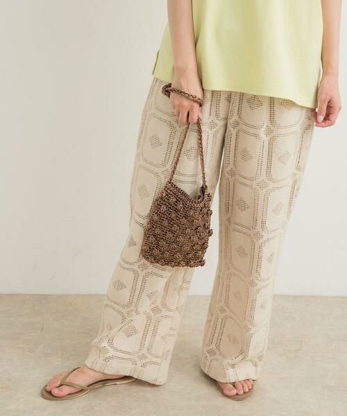 URBAN RESEARCH DOORS / アーバンリサーチ ドアーズ ショルダーバッグ | メタリックヤーンショルダーバッグ | 詳細1