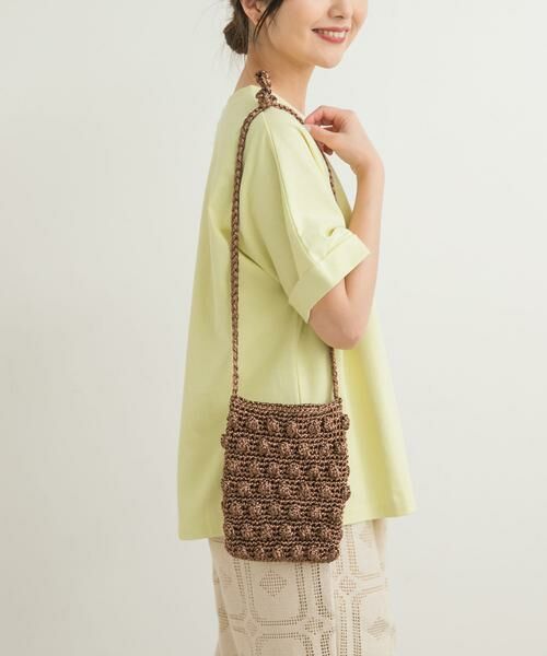 URBAN RESEARCH DOORS / アーバンリサーチ ドアーズ ショルダーバッグ | メタリックヤーンショルダーバッグ | 詳細2