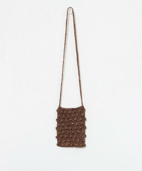 URBAN RESEARCH DOORS / アーバンリサーチ ドアーズ ショルダーバッグ | メタリックヤーンショルダーバッグ | 詳細6