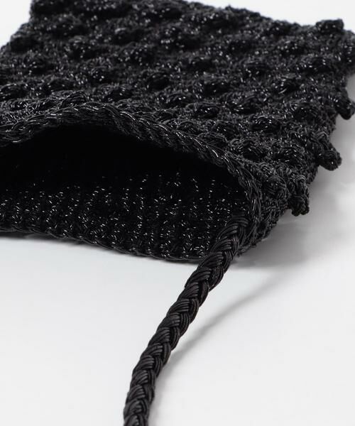 URBAN RESEARCH DOORS / アーバンリサーチ ドアーズ ショルダーバッグ | メタリックヤーンショルダーバッグ | 詳細13