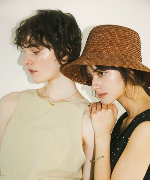 URBAN RESEARCH DOORS / アーバンリサーチ ドアーズ ハット | リボン麦わら帽子 | 詳細7