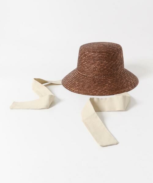 URBAN RESEARCH DOORS / アーバンリサーチ ドアーズ ハット | リボン麦わら帽子 | 詳細8